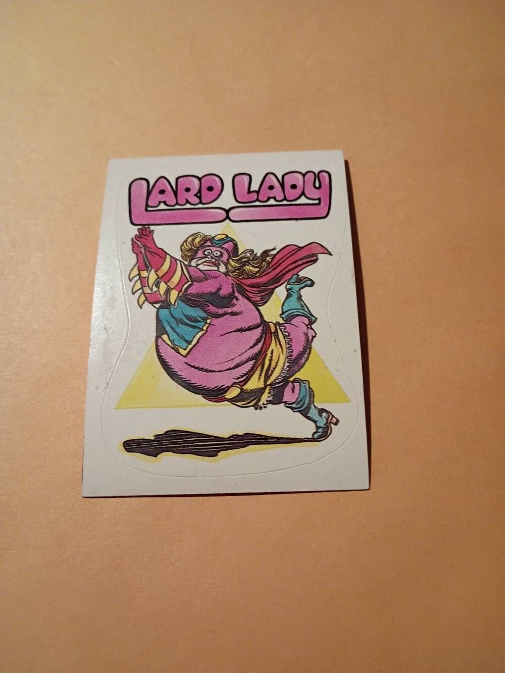 1983 General Mills Zero Heroes Trading Card Sticker Card Vintage #10
